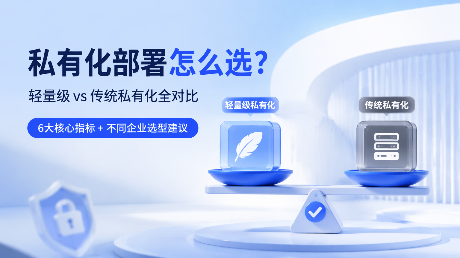 轻量级私有化和传统私有化部署哪个更划算?