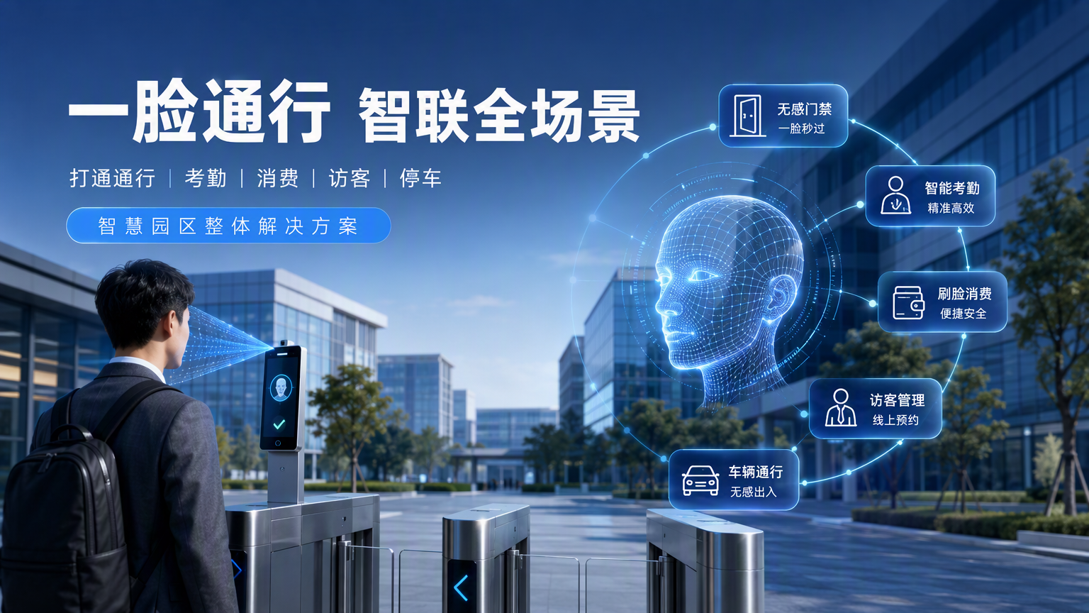 园区一脸通行整体解决方案详解