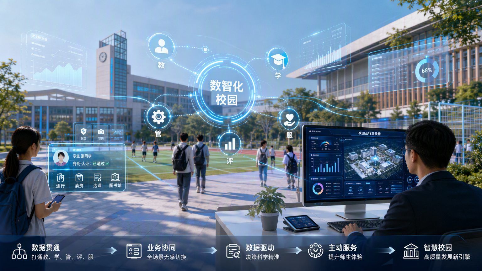 智能系统实时数据调取与统计分析示意图
