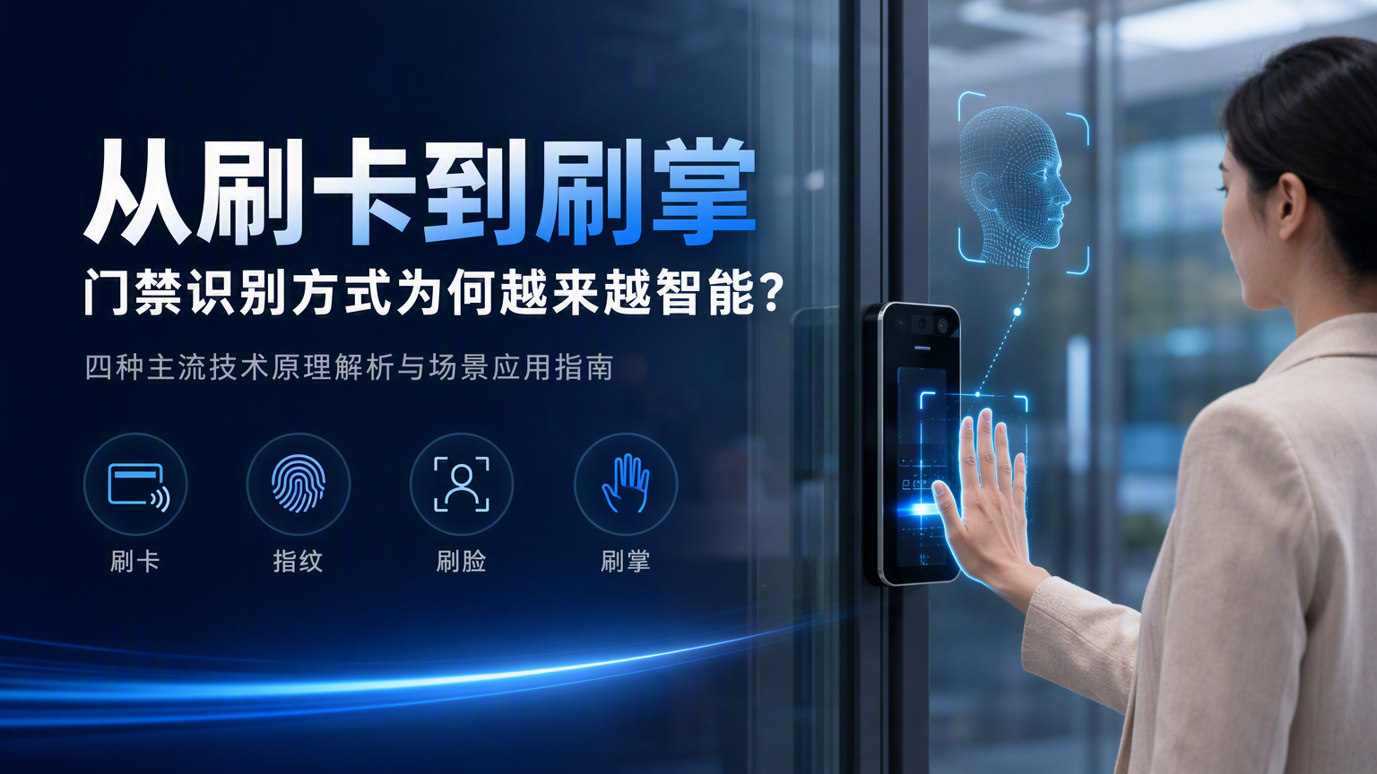 门禁识别方式：刷卡、指纹、刷脸、刷掌 哪一种更好用