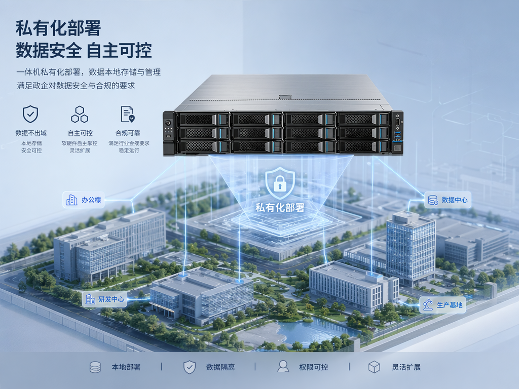 魔点发布企业空间私有化部署解决方案，保障数据安全，让空间智能管理
